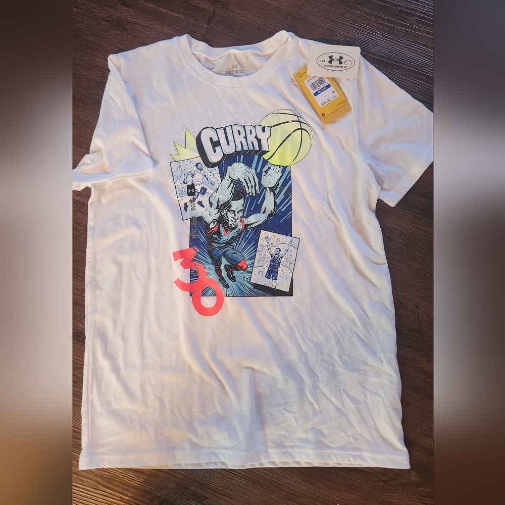 Stephan curry under armour shirt